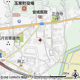 熊本県玉名郡玉東町木葉697周辺の地図