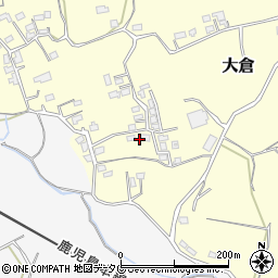 熊本県玉名市大倉287周辺の地図