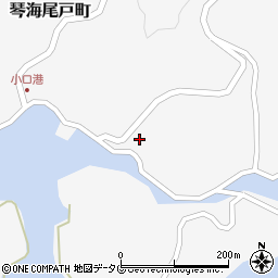 長崎県長崎市琴海尾戸町393周辺の地図
