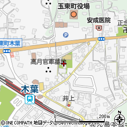 熊本県玉名郡玉東町木葉681周辺の地図