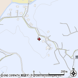 熊本県熊本市北区植木町豊岡1696周辺の地図