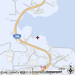 長崎県長崎市長浦町741周辺の地図