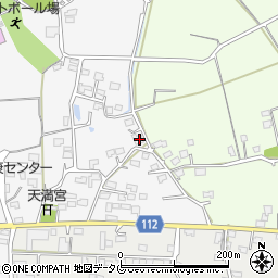 熊本県玉名市岱明町中土1076周辺の地図