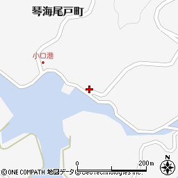 長崎県長崎市琴海尾戸町402周辺の地図