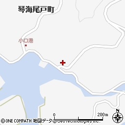 長崎県長崎市琴海尾戸町401周辺の地図
