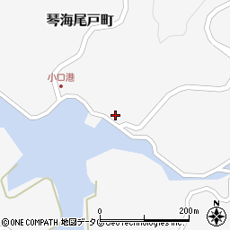 長崎県長崎市琴海尾戸町415周辺の地図