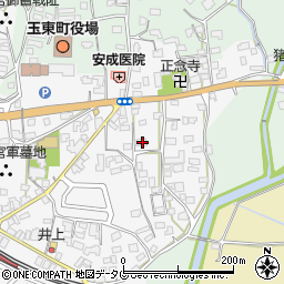 熊本県玉名郡玉東町木葉715周辺の地図