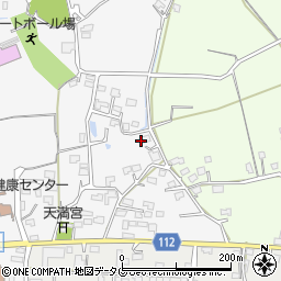 熊本県玉名市岱明町中土1084周辺の地図