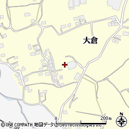 熊本県玉名市大倉398周辺の地図