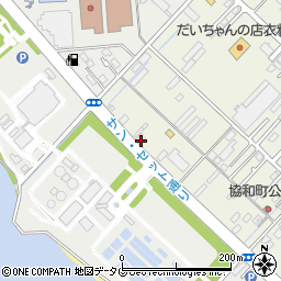 バジェットレンタカー長崎空港店周辺の地図