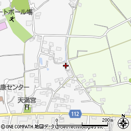熊本県玉名市岱明町中土1079周辺の地図