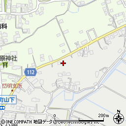 熊本県玉名市岱明町山下456-3周辺の地図