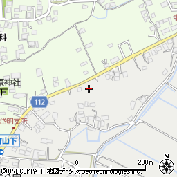 熊本県玉名市岱明町山下456-1周辺の地図