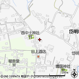 熊本県玉名市岱明町中土745周辺の地図