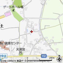 熊本県玉名市岱明町中土1092周辺の地図