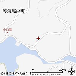 長崎県長崎市琴海尾戸町406周辺の地図