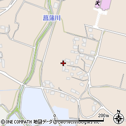 熊本県熊本市北区植木町山本1022周辺の地図