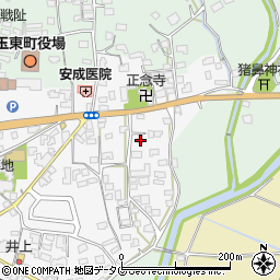 熊本県玉名郡玉東町木葉718周辺の地図