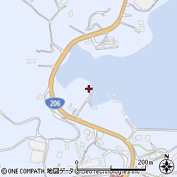 長崎県長崎市長浦町686周辺の地図