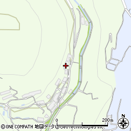 長崎県諫早市高来町善住寺742周辺の地図
