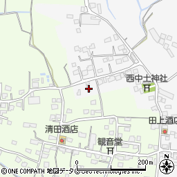 熊本県玉名市岱明町中土30周辺の地図