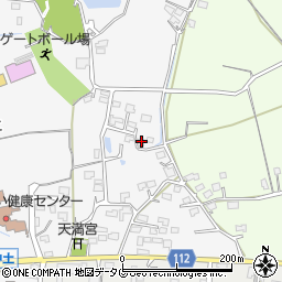 熊本県玉名市岱明町中土1141-1周辺の地図