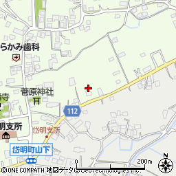 熊本県玉名市岱明町野口2092周辺の地図