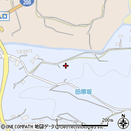 熊本県熊本市北区植木町豊岡1454周辺の地図