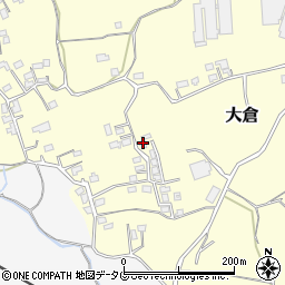 熊本県玉名市大倉393周辺の地図