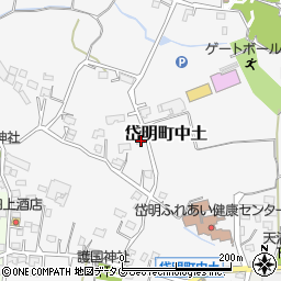 熊本県玉名市岱明町中土701周辺の地図