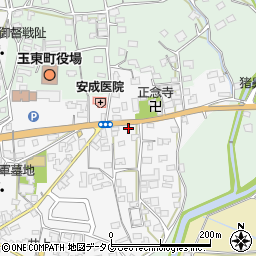 熊本県玉名郡玉東町木葉717周辺の地図