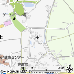 熊本県玉名市岱明町中土1145周辺の地図