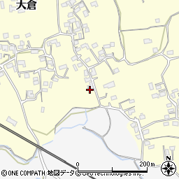 熊本県玉名市大倉848周辺の地図