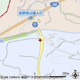 熊本県熊本市北区植木町豊岡218周辺の地図