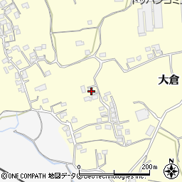 熊本県玉名市大倉392周辺の地図