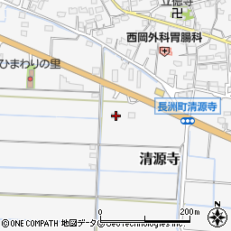 熊本県玉名郡長洲町清源寺3205周辺の地図
