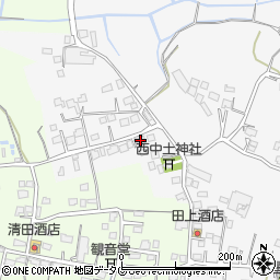 熊本県玉名市岱明町中土145周辺の地図