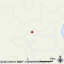 大分県佐伯市直川大字下直見811周辺の地図