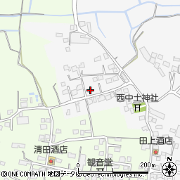 熊本県玉名市岱明町中土125周辺の地図