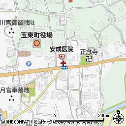 熊本県玉名郡玉東町木葉756周辺の地図