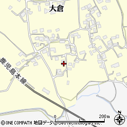 熊本県玉名市大倉825周辺の地図