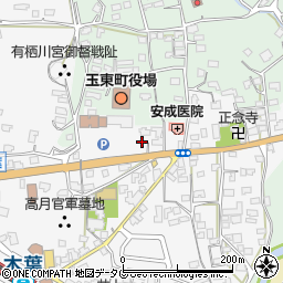 熊本県玉名郡玉東町木葉757周辺の地図