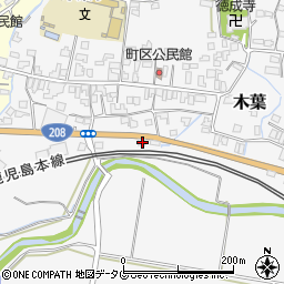 熊本県玉名郡玉東町木葉13-4周辺の地図