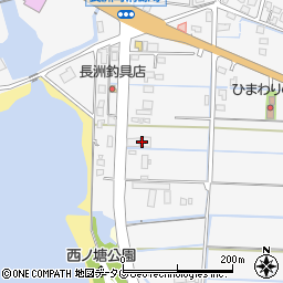 熊本県玉名郡長洲町清源寺3277周辺の地図
