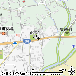 熊本県玉名郡玉東町木葉744周辺の地図