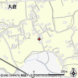 熊本県玉名市大倉847周辺の地図