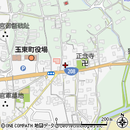 熊本県玉名郡玉東町木葉754周辺の地図