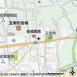 熊本県玉名郡玉東町木葉754周辺の地図