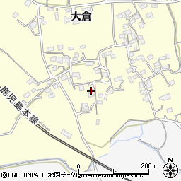 熊本県玉名市大倉824周辺の地図