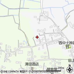 熊本県玉名市岱明町中土72周辺の地図